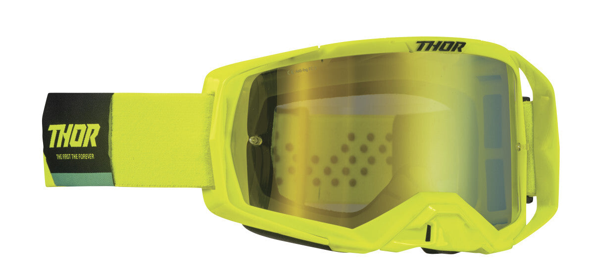 Thor Activate Goggles Acid/Black w/Mirror Lime Lens