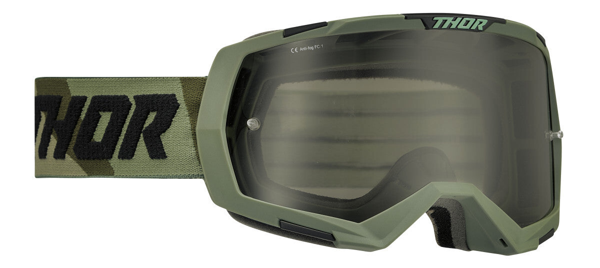 Thor Regiment Goggles Camo/Black w/Smoke Lens