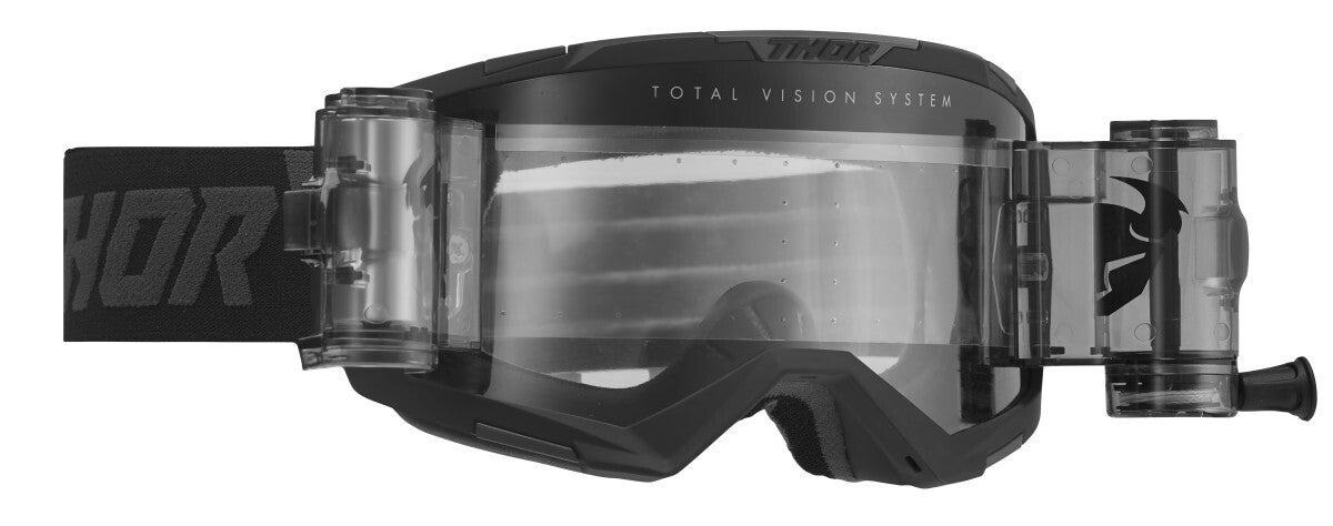 Thor Regiment Storm Goggles Black w/Clear Total Vision System