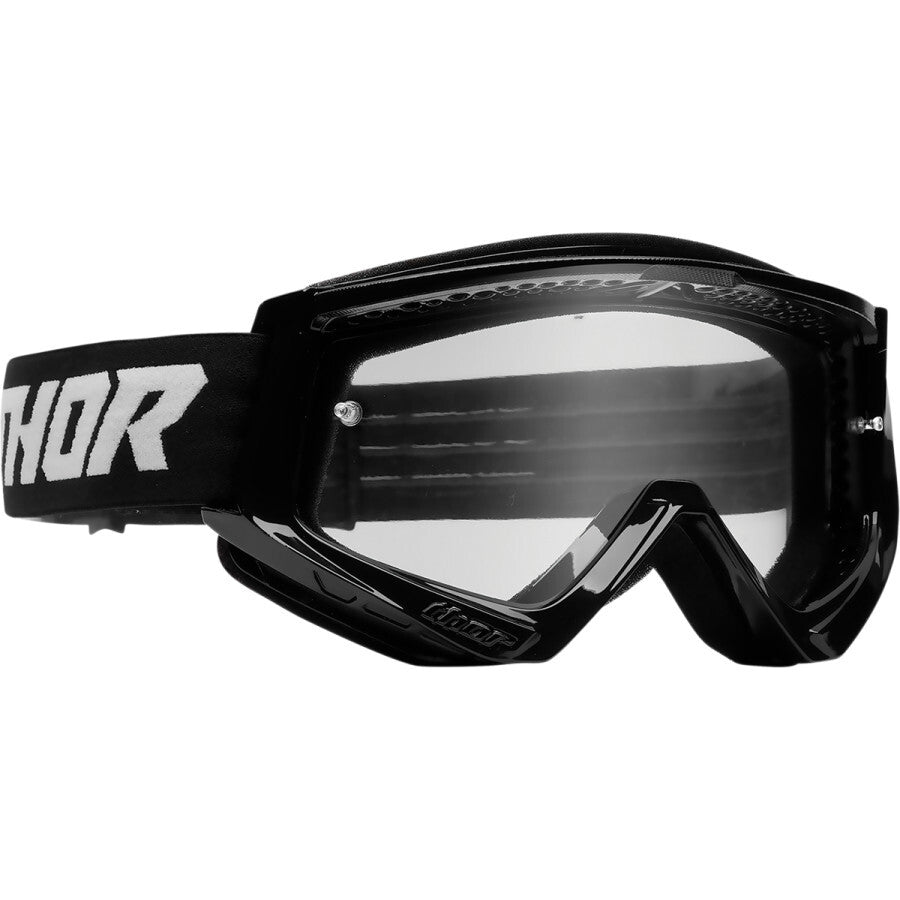 Thor Combat Racer Youth Goggles Black/White