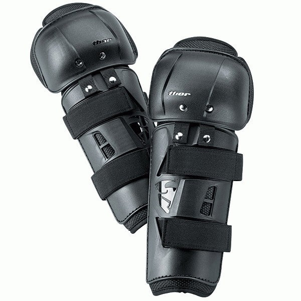 Thor Sector Black Knee Guards