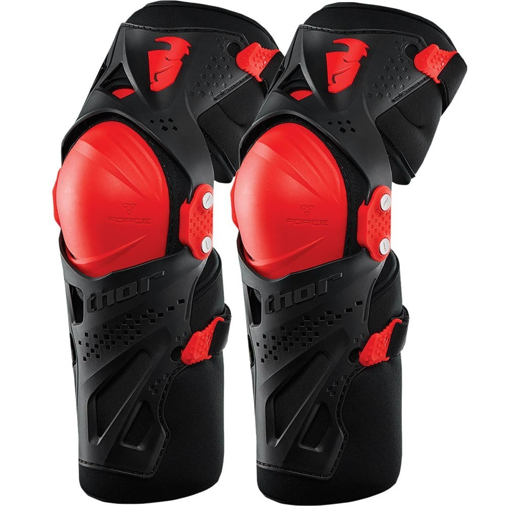 Thor Force XP Red Youth Knee Guards