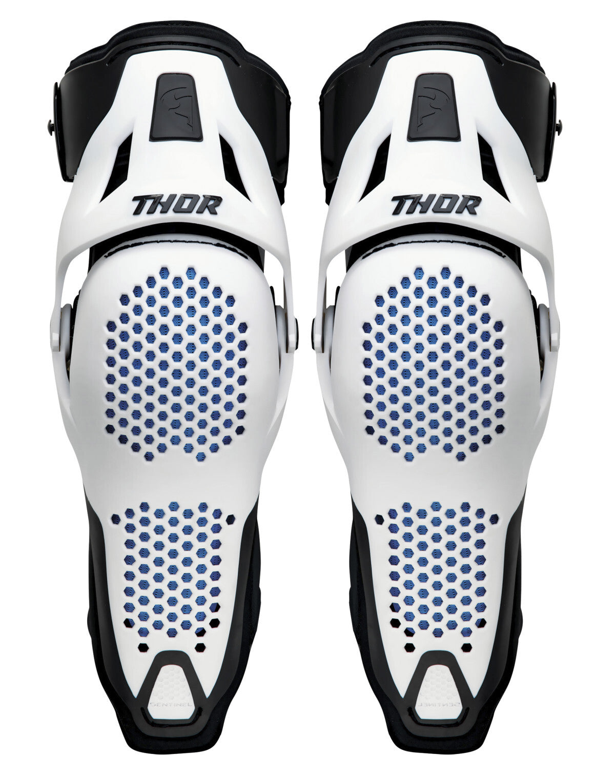 Thor 2024 Sentinel LTD White Knee Guards