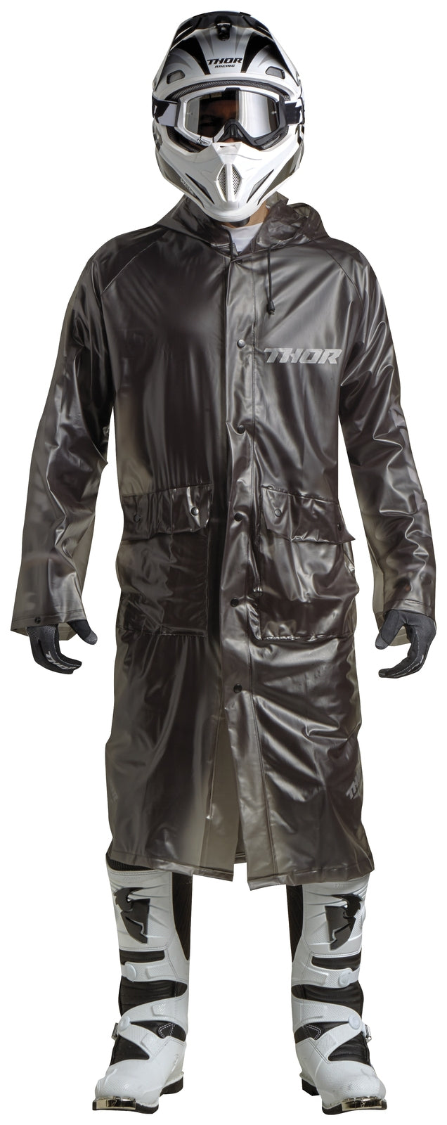 Thor Excel Black Rain Trench Coat