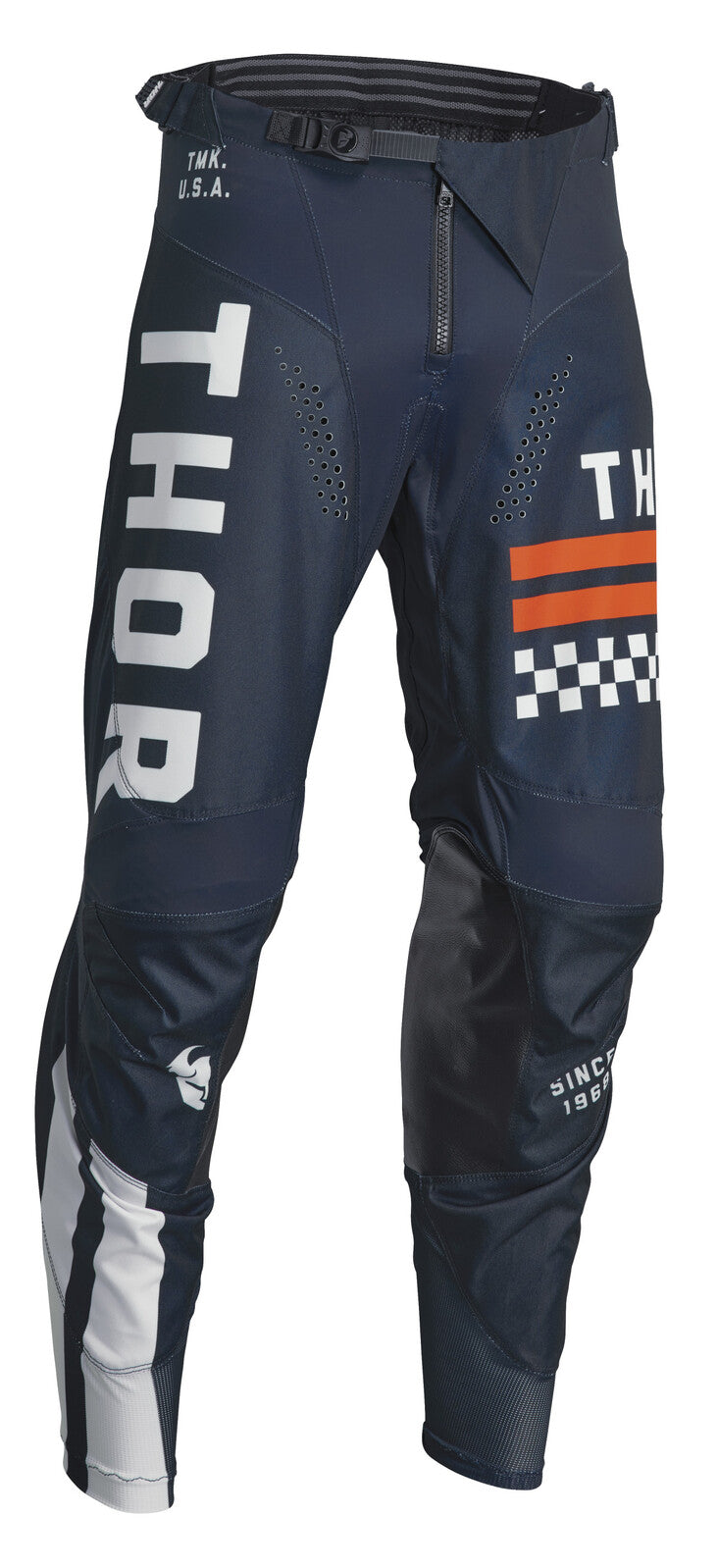 Thor 2024 Pulse Combat Midnight/Vintage White Pants