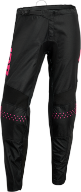 Thor 2024 Sector Minimal Black/Fluro Pink Womens Pants