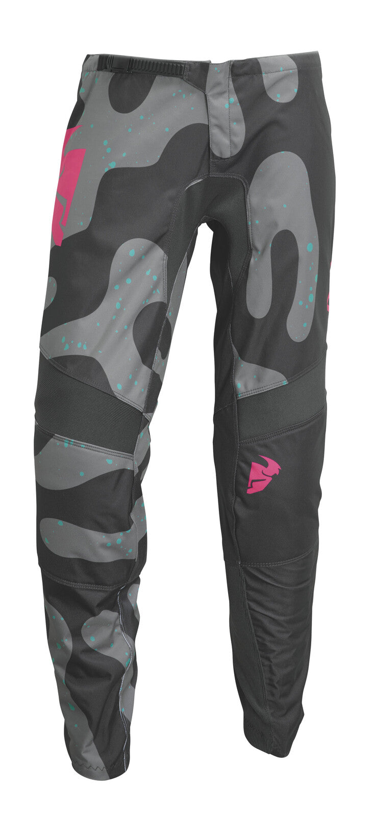 Thor 2023 Sector Disguise Grey/Fluro Pink Womens Pants