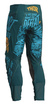 Thor 2022 Pulse Counting Sheep Teal/Tangerine Youth Pants [Size:YOUTH 20] [INTERNAL]