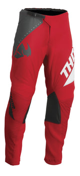 Thor 2023 Sector Edge Red/White Youth Pants