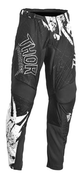 Thor 2023 Sector Gnar Black/White Youth Pants