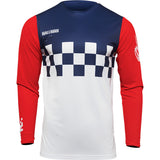 Thor Hallman Differ Cheq White/Red/Blue Jersey