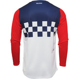 Thor Hallman Differ Cheq White/Red/Blue Jersey