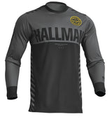 Thor 2024 Hallman Differ Slice Charcoal/Black Jersey