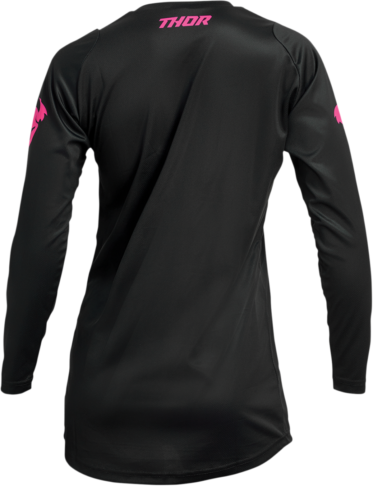 Thor 2024 Sector Minimal Black/Fluro Pink Womens Jersey