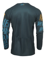 Thor 2022 Pulse Counting Sheep Teal/Tangerine Youth Jersey [Size:MD] [INTERNAL]