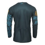 Thor 2022 Pulse Counting Sheep Teal/Tangerine Youth Jersey [Size:XL] [INTERNAL]