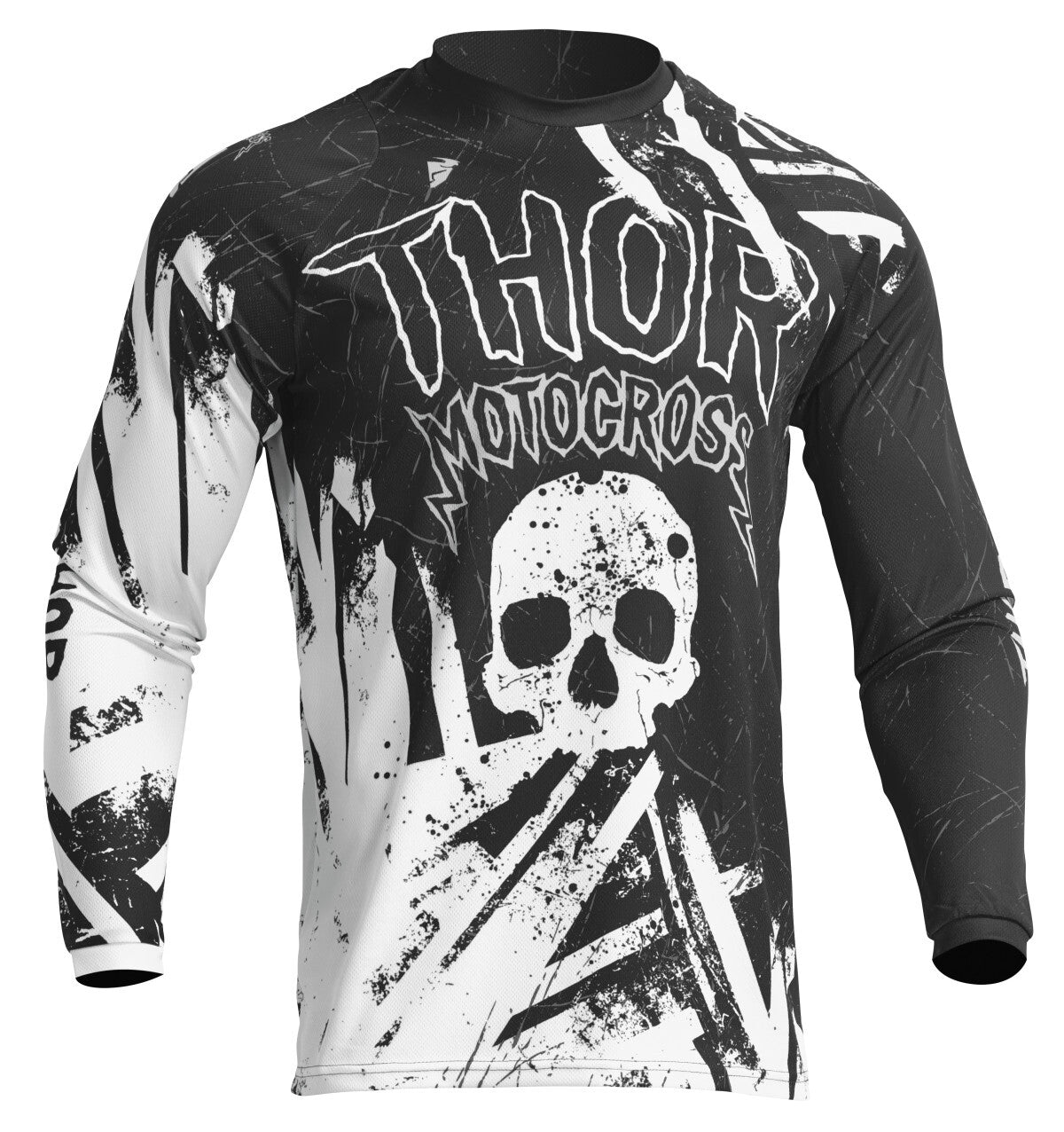 Thor 2023 Sector Gnar Black/White Youth Jersey