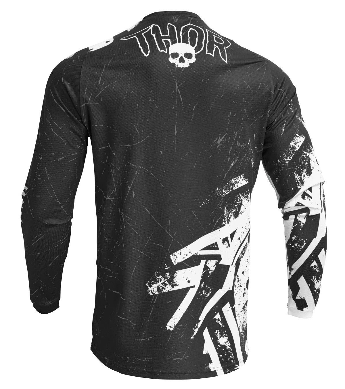 Thor 2023 Sector Gnar Black/White Youth Jersey