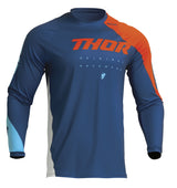 Thor 2023 Sector Edge Navy/Orange Youth Jersey