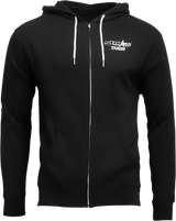 Thor 2024 Star Racing Champ Zip-Up Black Hoodie Sweatshirt