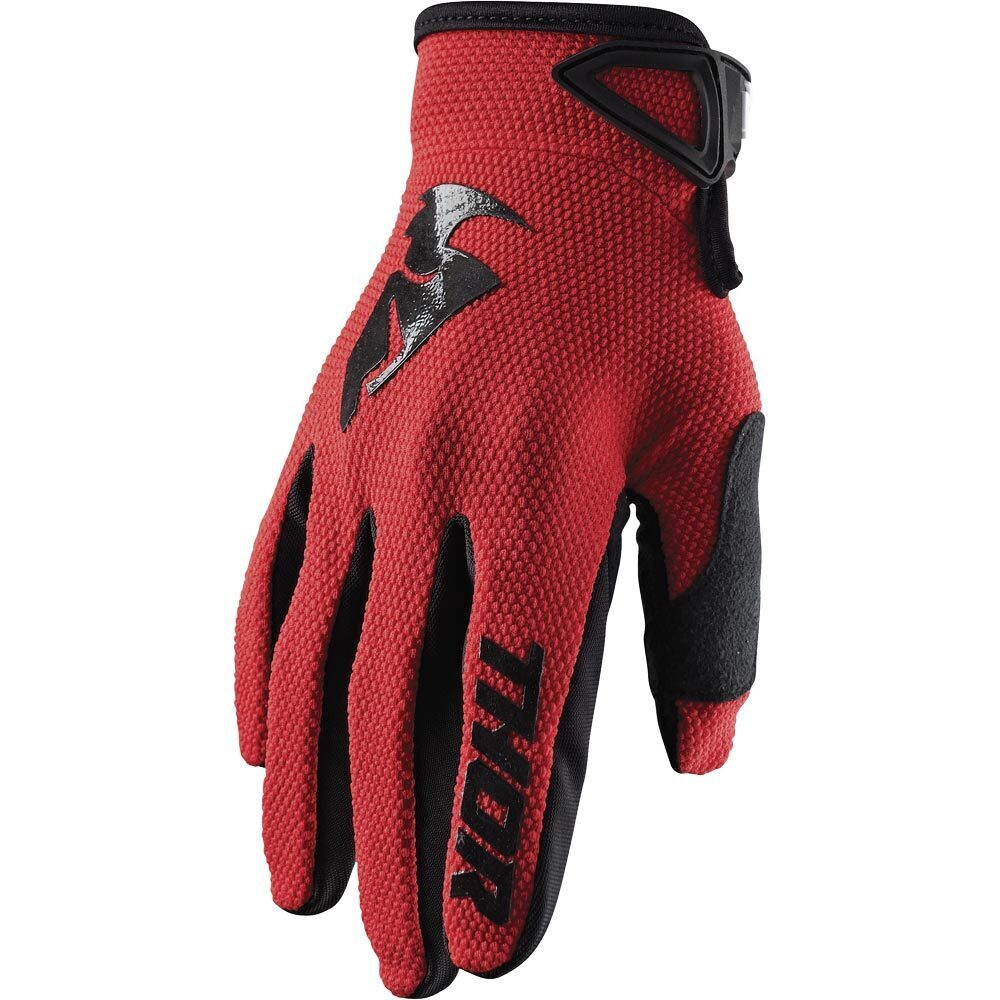 Thor 2024 Sector Red/Black Gloves