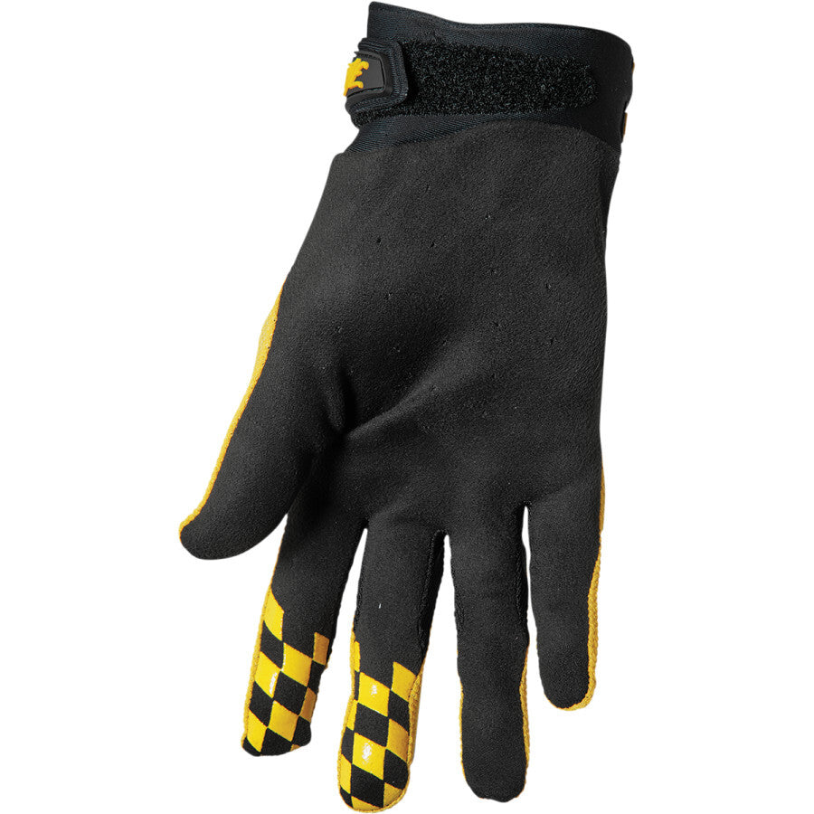 Thor 2024 Hallman Digit Black/Yellow Gloves