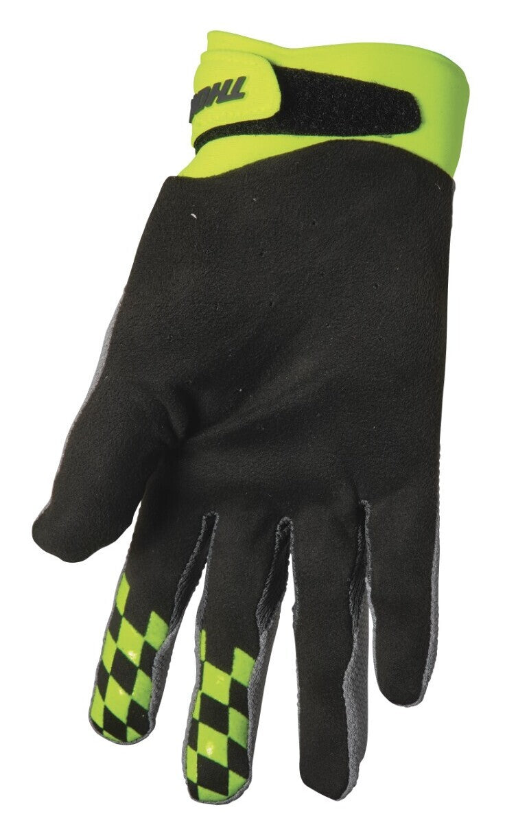 Thor 2024 Draft Grey/Acid Gloves