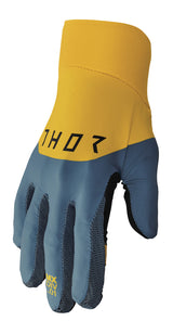 Thor 2023 Agile Rival Teal/Yellow Gloves