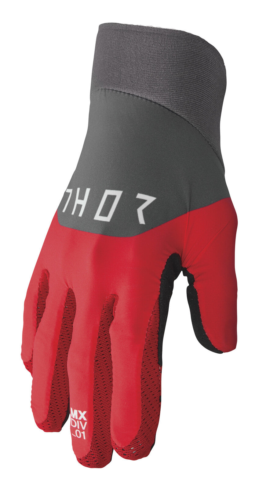 Thor 2023 Agile Rival Red/Charcoal Gloves