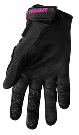 Thor 2024 Sector Black/Pink Womens Gloves