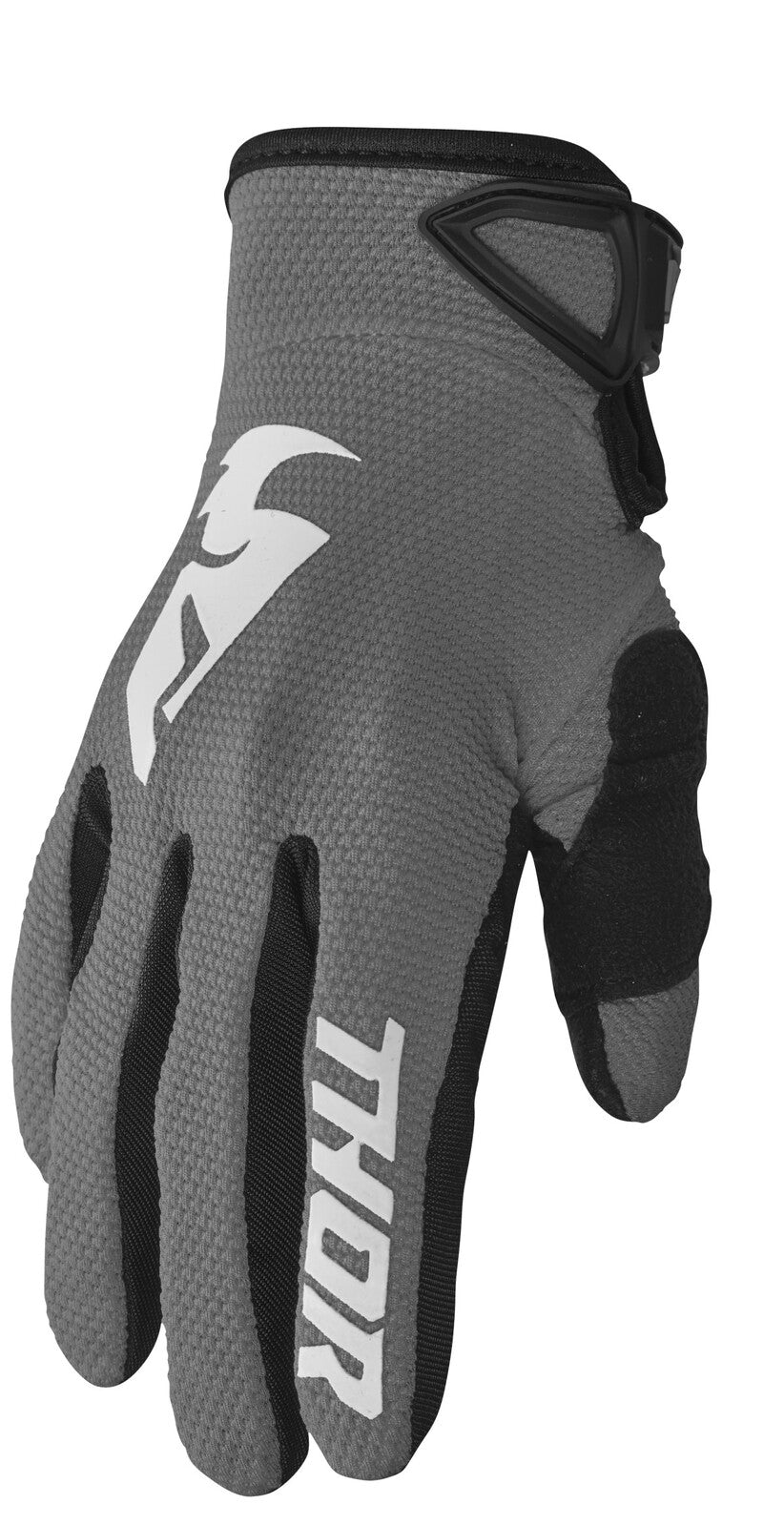 Thor 2024 Sector Grey/White Youth Gloves