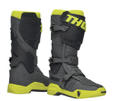 Thor 2024 Radial Grey/Fluro Yellow Boots