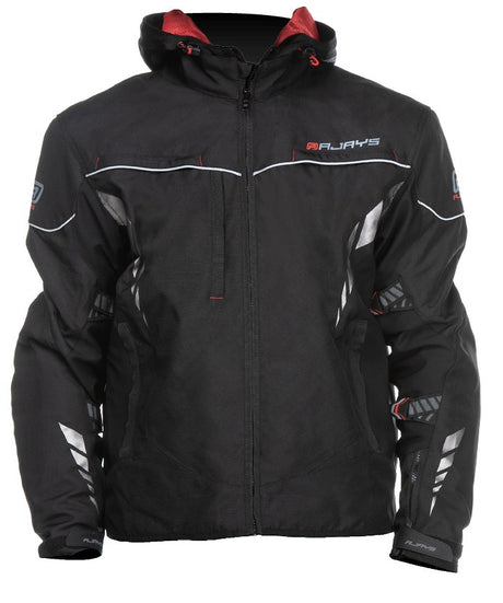 Rjays Tracer Black/Black Textile Jacket - EasyR