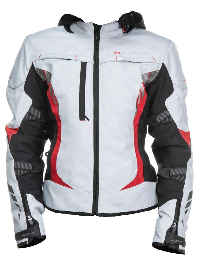 Rjays Tracer Grey Womens Textile Jacket