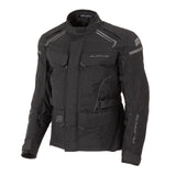 Rjays Tour Black/Black Textile Jacket [Size:XL] [INTERNAL]