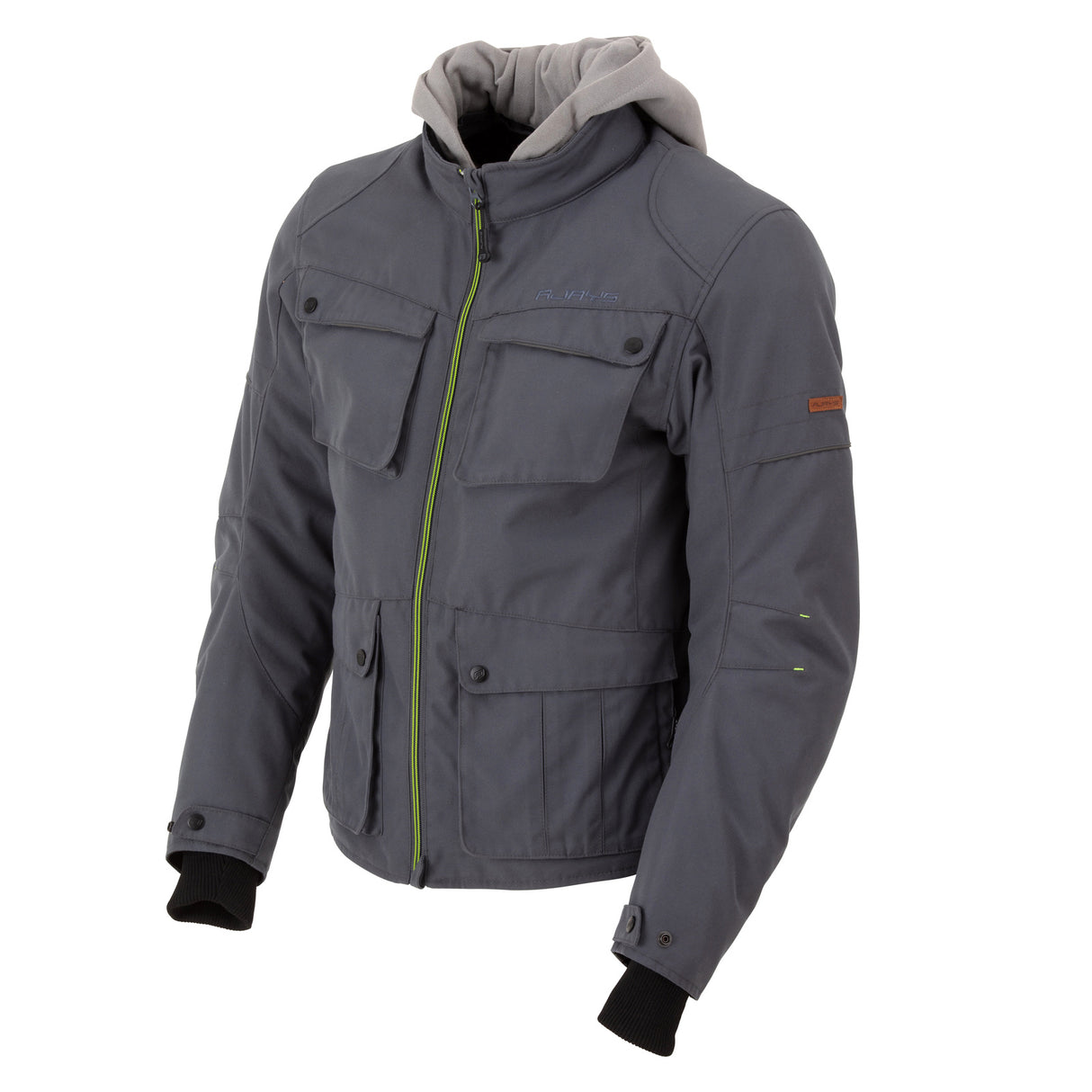 Rjays Vincent Grey Textile Jacket