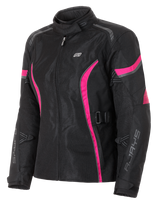 Rjays Athena Air Black/Pink Womens Textile Jacket - EasyR