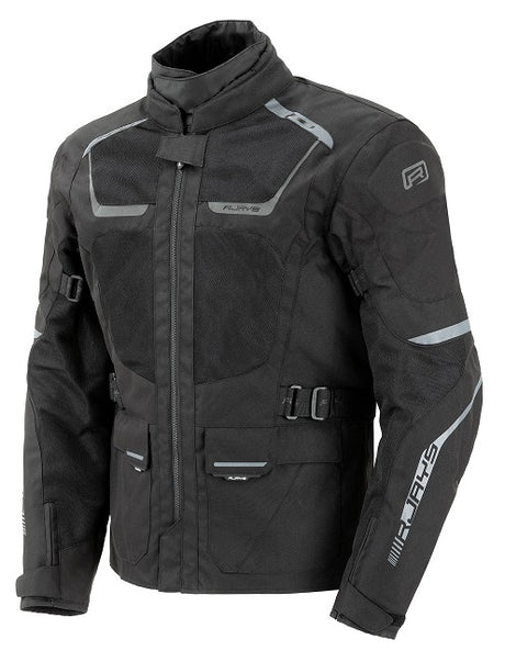 Rjays Tour Air 2 Black/Black Textile Jacket - EasyR