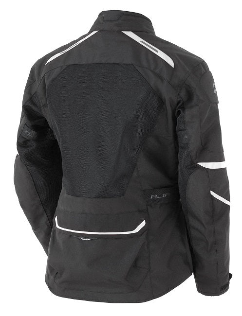 Rjays Tour Air 2 Black/White Womens Textile Jacket