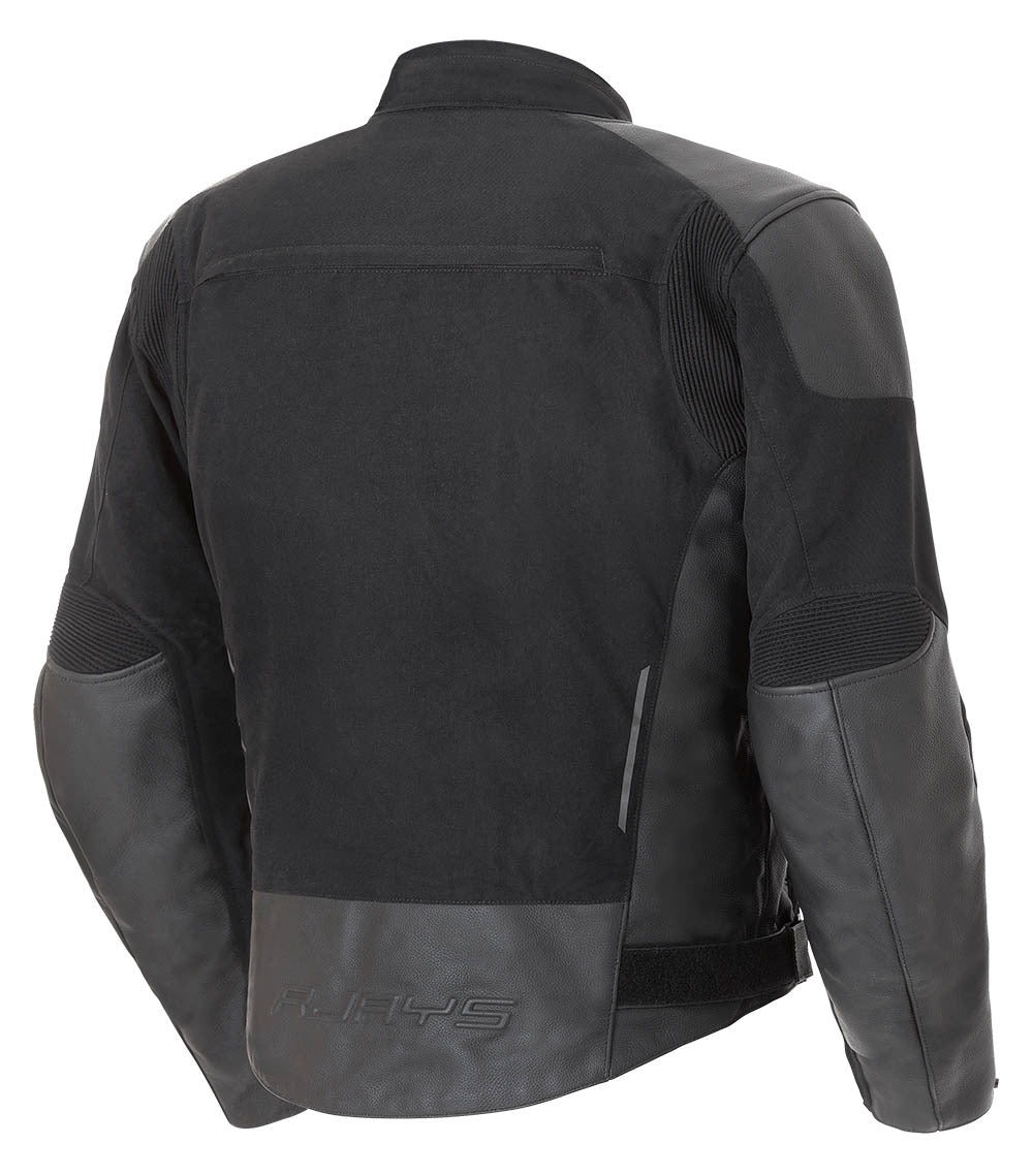 Rjays Division Black Textile Jacket