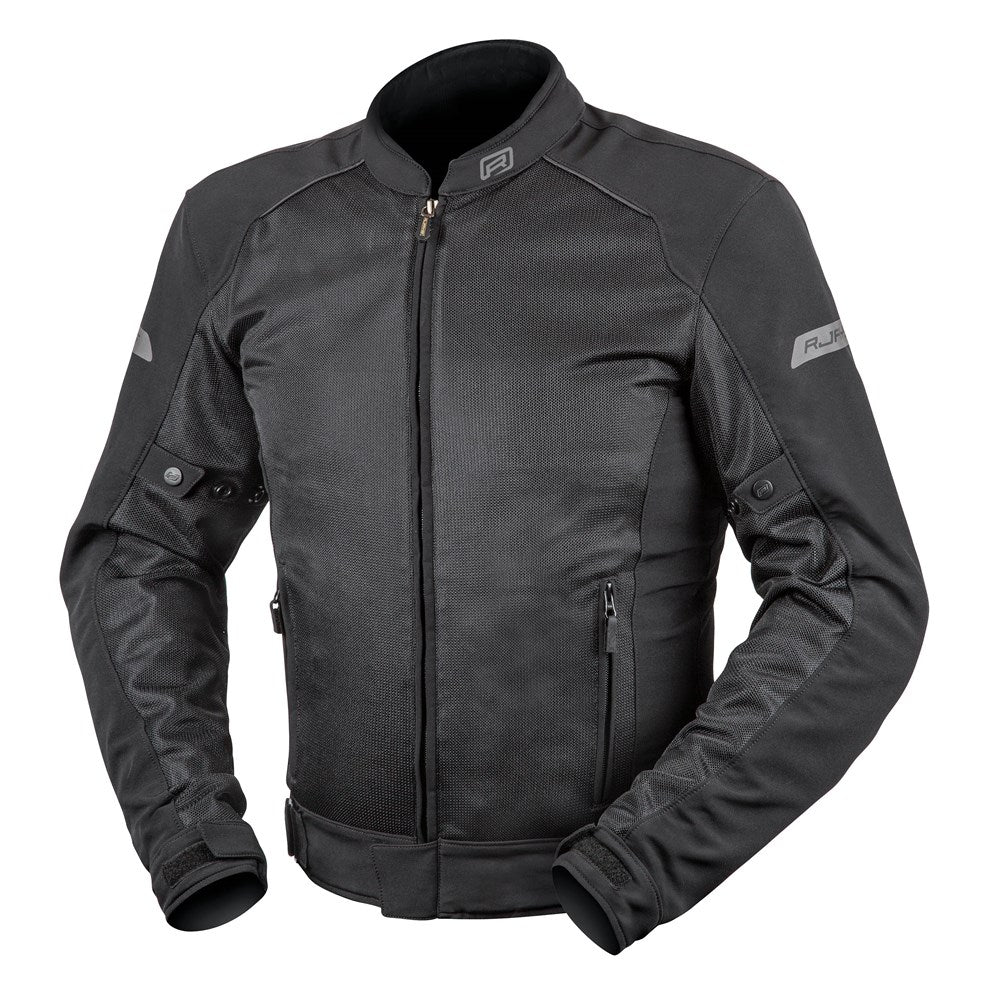 Rjays Zephyr II Black Textile Jacket