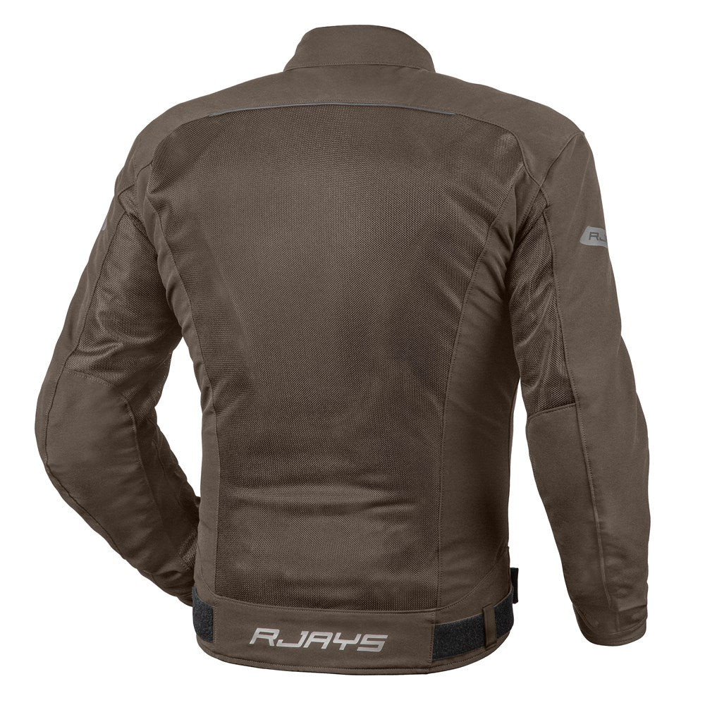 Rjays Zephyr II Brown Textile Jacket