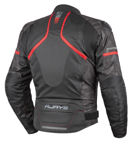 Rjays Pace Black/Night Ops Camo Textile Jacket - EasyR