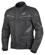 Rjays Venture Black/Grey Textile Jacket