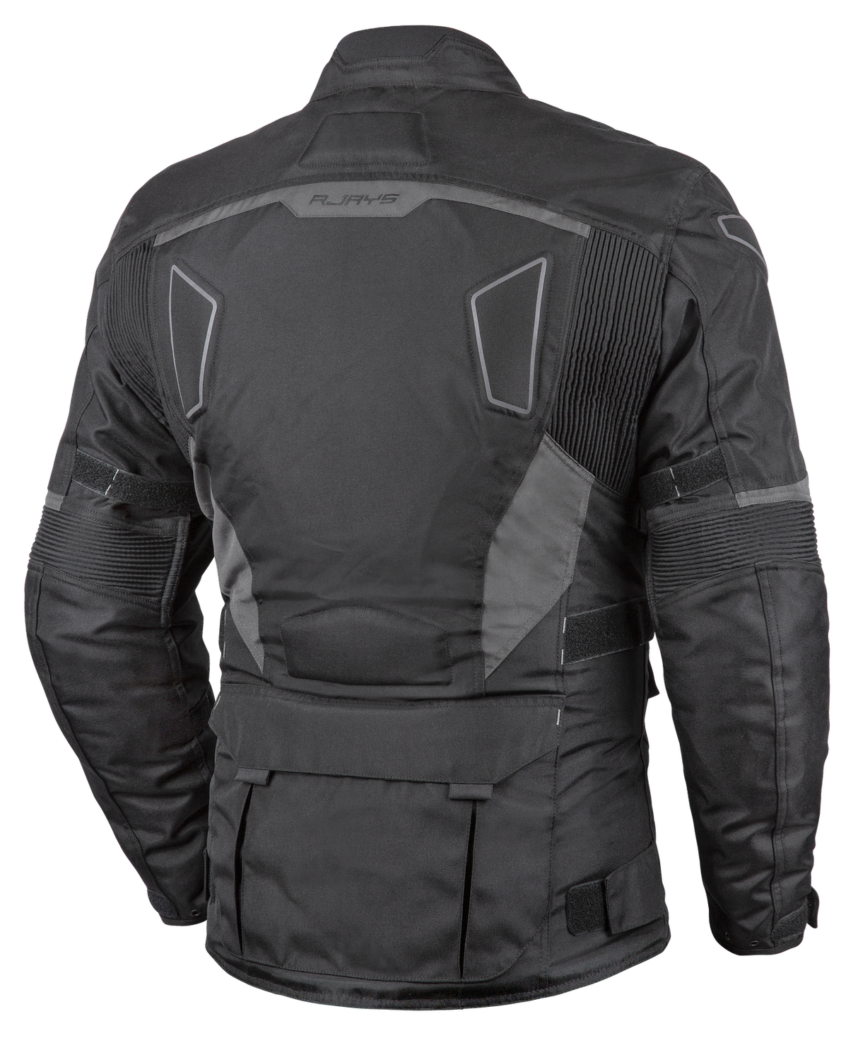 Rjays Venture Black/Grey Textile Jacket