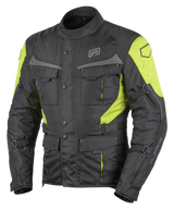 Rjays Venture Black/Yellow Textile Jacket