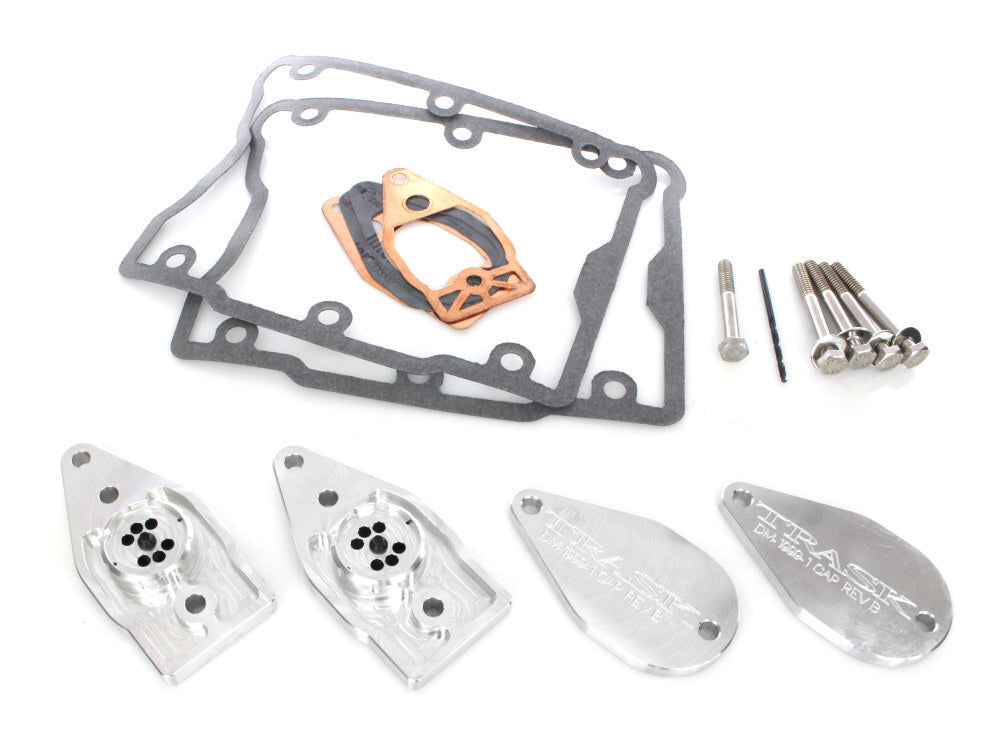 Trask Performance TP-DM-1999 Mystfree Rocker Box Breather Kit for Twin Cam 99-17