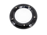 Trask Performance TP-TM-0041BK Assault Clear Derby Cover Gloss Black for Touring 16-Up
