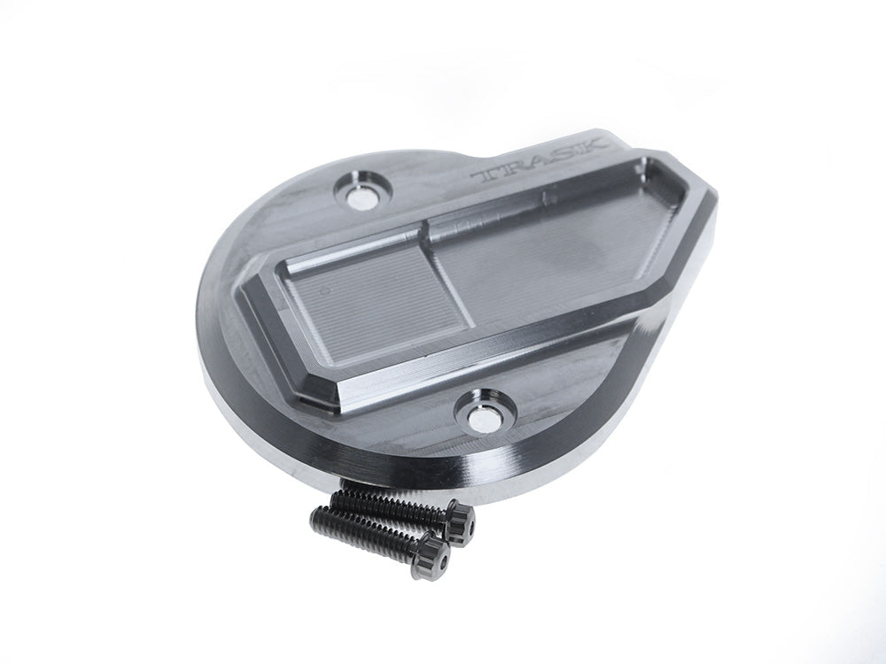 Trask Performance TP-TM-019R Recon Cam Cover Raw Alloy for Harley-Davidson CVO Touring 23-Up/Street Glide/Road Glide 24-Up/Touring/Softail 25-Up