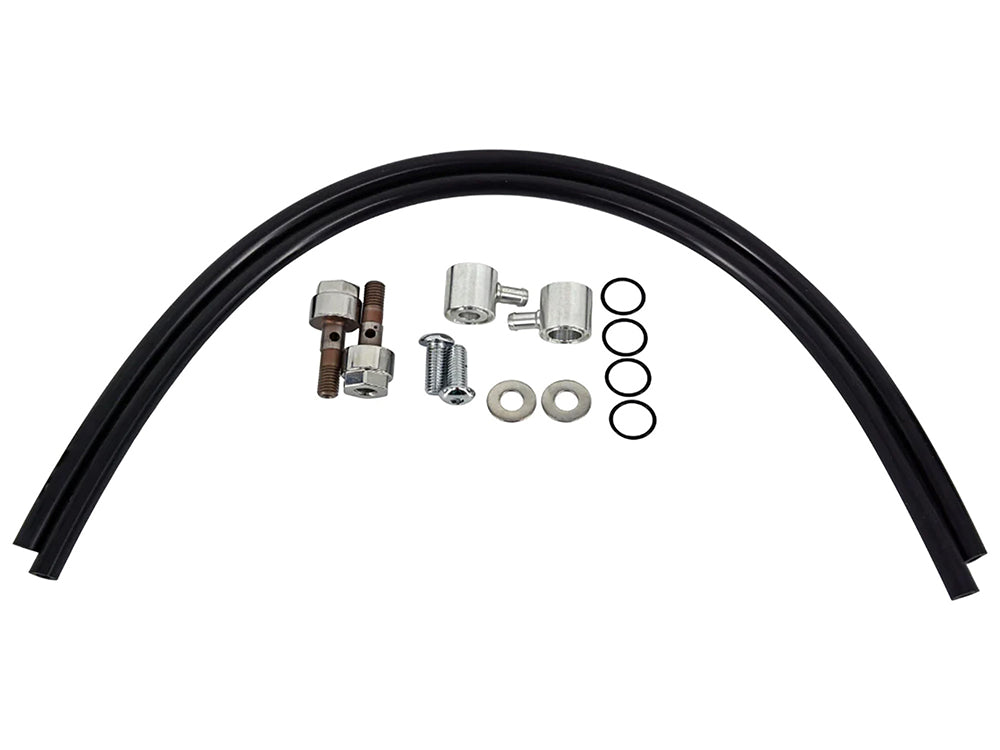 Trask Performance TP-TM-1020-11 External Breather Kit for Twin Cam Trask Assualt Charge Air Cleaners